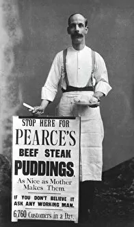 National Archives Collection: Pearces Beef Steak Puddings