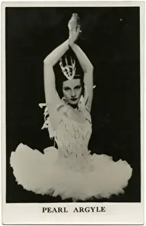 Ballerina Prints: Pearl Argyle - South African dancer and actress