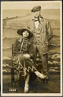Behind Collection: Pearly King & Queen 1920