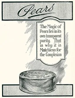 Pears Soap Advertisement