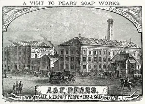Isleworth Prints: Pears Soap Works 1882