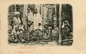 Homestead Gallery: Peasant Family - Kashmir - India