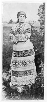 Highly Prints: Peasant Girl / Russia / 1905