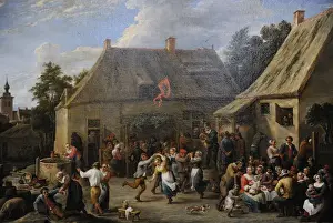 Amsterdam Prints: Peasant Kermis, c. 1665, by David Teniers the Younger (1610