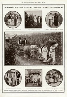 Agrarian Gallery: Peasant revolt in Romania: types of the agrarian agitators