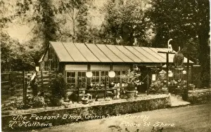 Guildford Prints: The Peasant Shop, Gomshall, Guildford, England