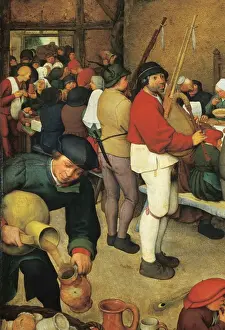 Peasant Wedding (Bauernhochzeit) Pieter Breugel