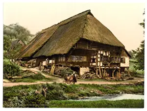 A Peasants house, Black Forest, Baden, Germany