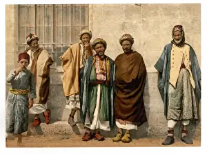 Neighborhood Prints: Peasants of the neighborhood of Bethlehem, Holy Land, (i. e