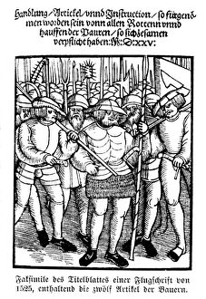 Images Dated 18th July 2017: Peasants Revolt / Germany