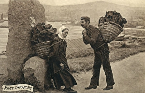 Packs Gallery: Peat Carriers, Scotland