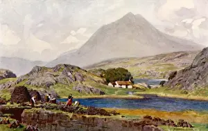 Peat Cutting / Connemara
