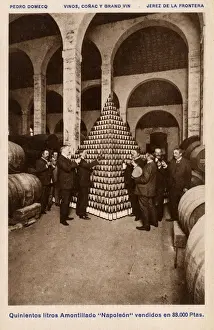 Cadiz Prints: Pedro Domecq cellars, Jerez de la Frontera, Cadiz, Spain
