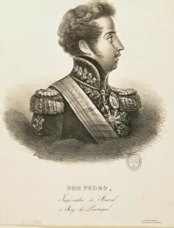 Engravings Gallery: PEDRO I of Brazil (1798-1834). Emperor of Brazil