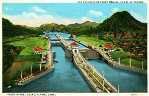 Locks Collection: Pedro Miguel Locks, Panama Canal