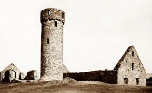 Peel castle Isle of Man