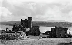 Peel Prints: Peel Castle Ruins