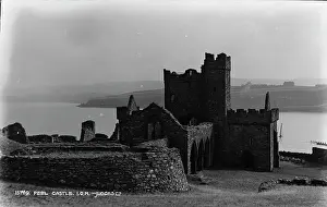 Peel Prints: Peel Castle Ruins