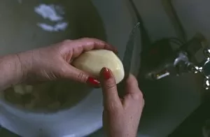 Peeling Potatoes 1940S