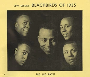 African American Gallery: Peg Leg Bates - Lew Leslies Blackbirds Revue - London, 1935