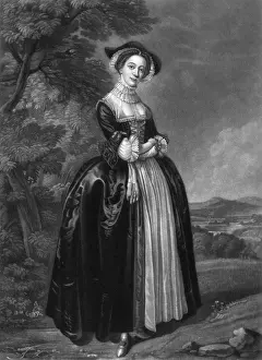 1714 Prints: Peg Woffington / Shury