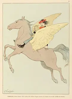 Pegasus in Flight