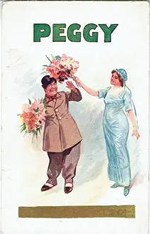 Bouquets Prints: Peggy by George Grossmith