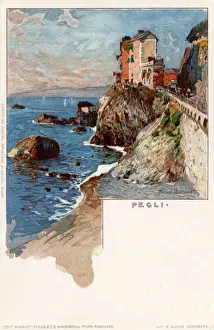 Pegli - View of the Coast - Italy