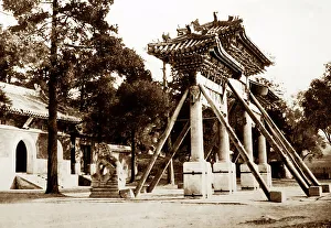 Peihai Park, Beijing, China, early 1900s