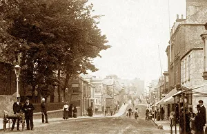 Pembroke Prints: Pembroke Dock Bush Street early 1900s