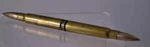 Images Dated 31st January 2012: Pen and pencil set made from two WWI bullets
