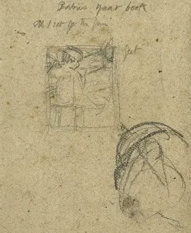 Pencil sketches for babys year book