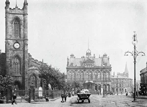 Pendleton Town Hall early 1900s
