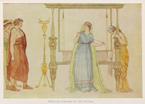 Penelope Gallery: Penelope & the Suitors