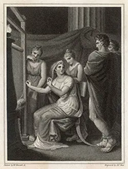 Penelope and her suitors