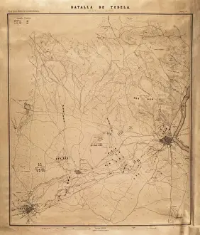 Peninsular War. Battle of Tudela (23th October