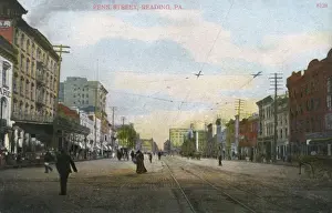 Penn Prints: Penn Street, Reading, Pennsylvania, USA