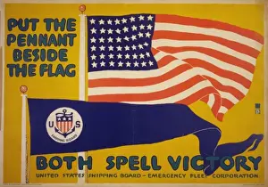 Spell Prints: Put the pennant beside the flag - Both spell victory United
