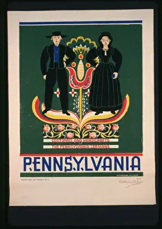Pennsylvania Costumes and handicrafts, the Pennsylvania Germ