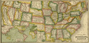 Connections Prints: The Pennsylvania Railroad and its connections