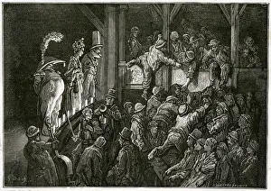 Dore Prints: PENNY GAFF 1870