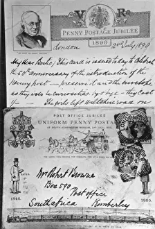 Penny Post Jubilee 1890