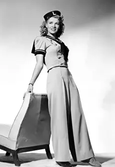Hollywood Prints: Penny Singleton wearing Dolly Tree - Blondie Goes to College