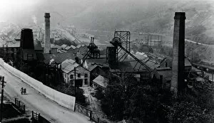 Colliery Collection: Penrhiwceibr Colliery, Glamorgan, South Wales