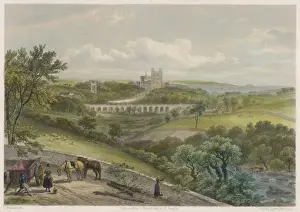 Transformed Prints: Penrhyn Castle / Wales