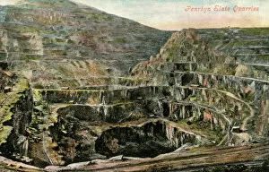 Images Dated 3rd August 2011: Penrhyn Slate Quarries