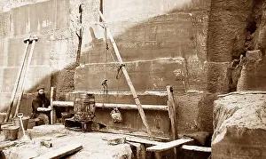 Penrhyn Slate Quarry near Bethesda Victorian period