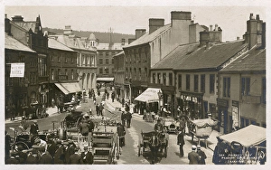 Cumbrian Gallery: Penrith, Cumbria - Corn Market on Market Day