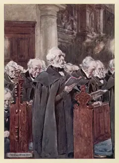 Pensioners at Church