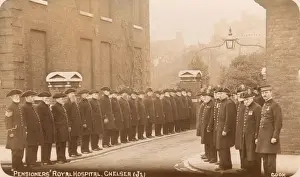 Veterans Prints: Pensioners Royal Hospital, Chelsea, London